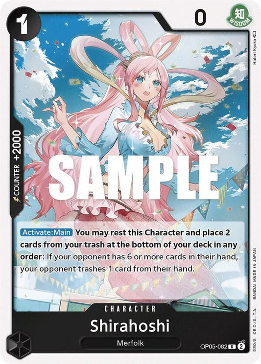 Shirahoshi R Awakening of the New Era OP05-082 NM