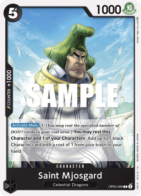 Saint Mjosgard C Awakening of the New Era OP05-089 NM