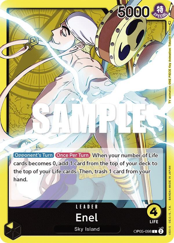 Enel (098) L Awakening of the New Era OP05-098 NM