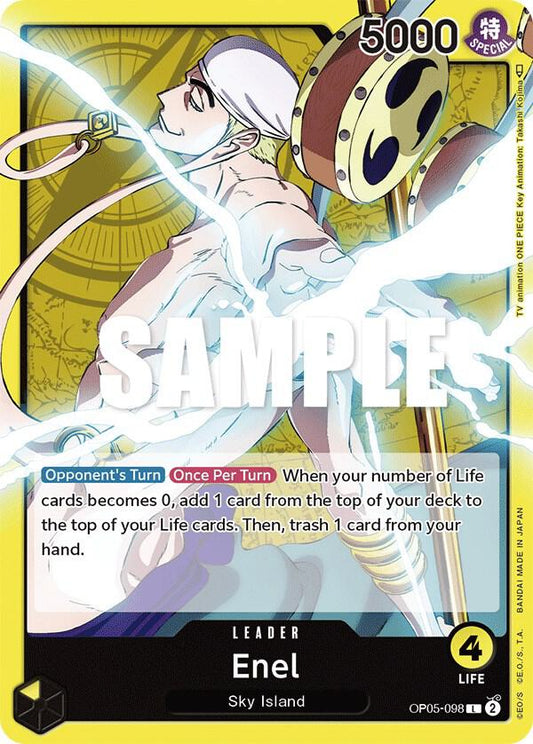 Enel (098) L Awakening of the New Era OP05-098 NM