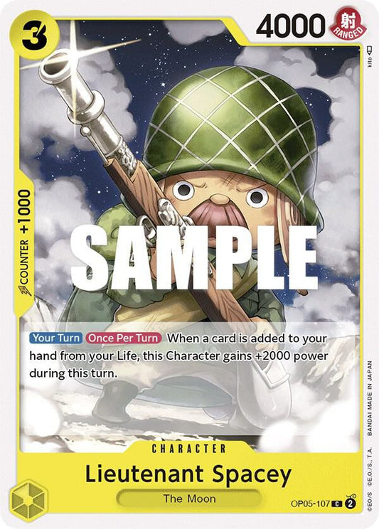 Lieutenant Spacey C Awakening of the New Era OP05-107 NM