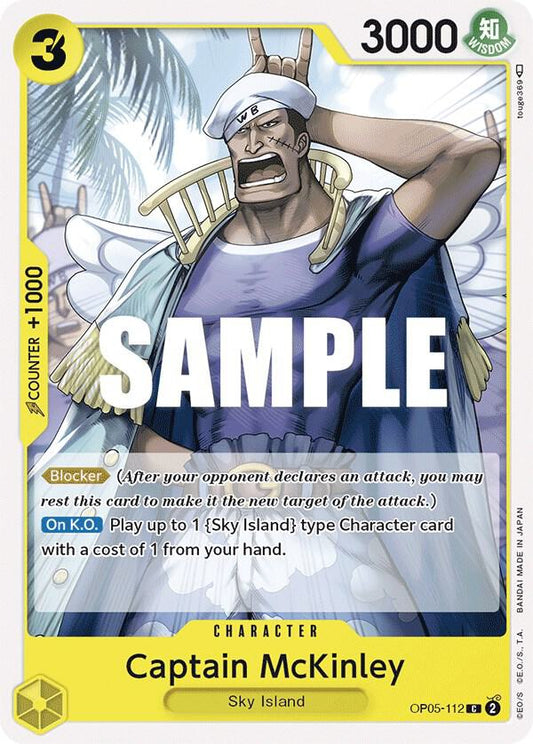 Captain McKinley C Awakening of the New Era OP05-112 NM