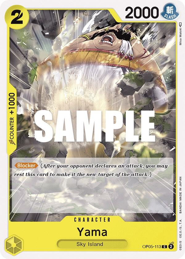 Yama C Awakening of the New Era OP05-113 NM