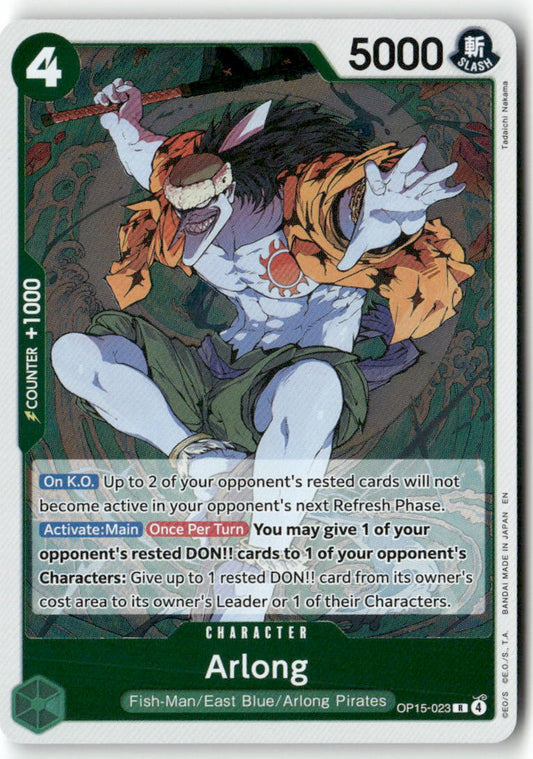 Arlong R Adventure on Kami's Island OP15-023 NM