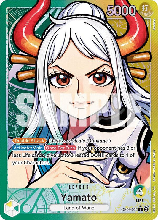 Yamato (Alternate Art) L Wings of the Captain OP06-022 NM
