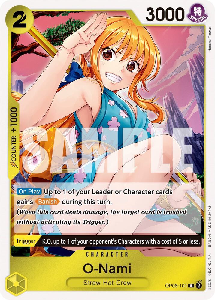 O-Nami R Wings of the Captain OP06-101 NM