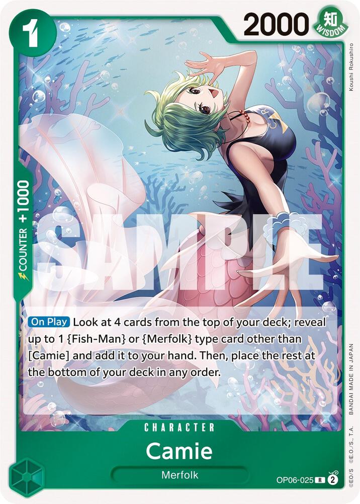 Camie R Wings of the Captain OP06-025 NM