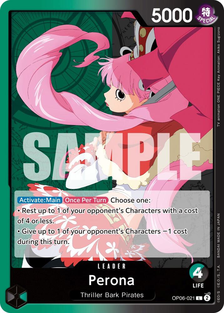 Perona (021) L Wings of the Captain OP06-021 NM