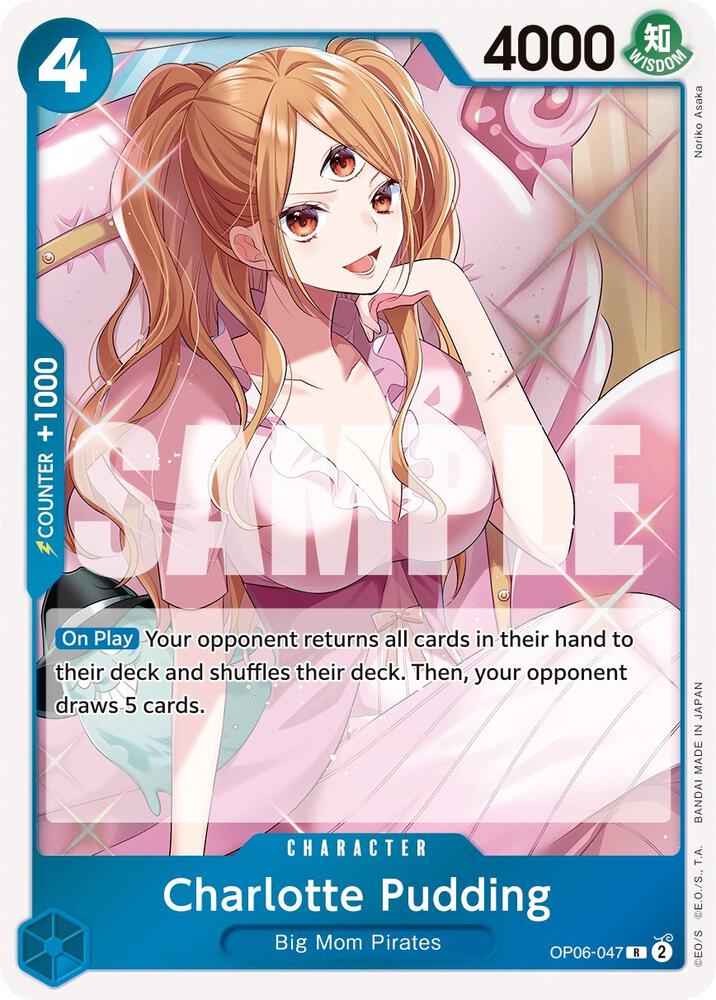 Charlotte Pudding R Wings of the Captain OP06-047 NM
