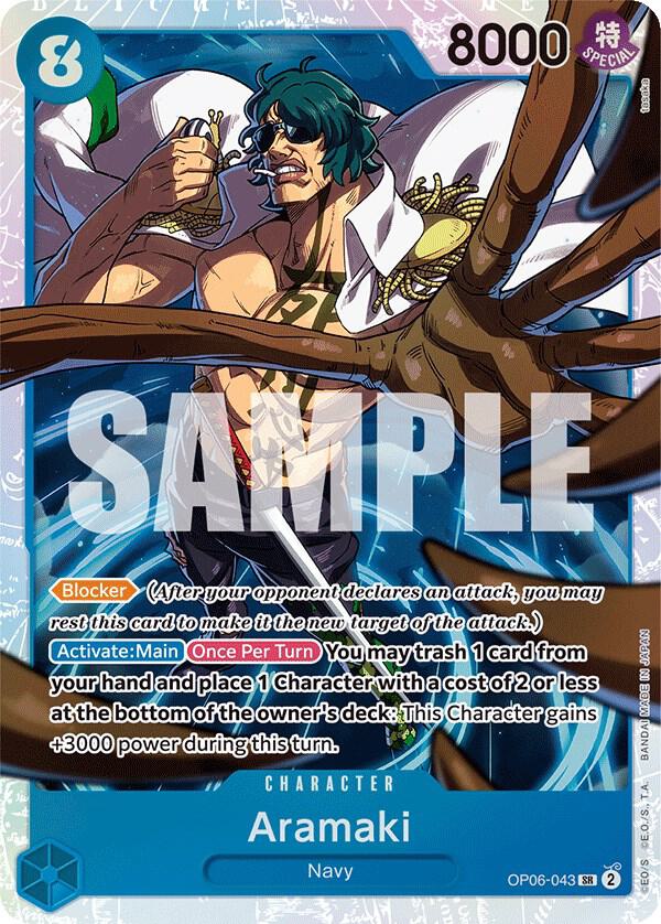 Aramaki SR Wings of the Captain OP06-043 NM