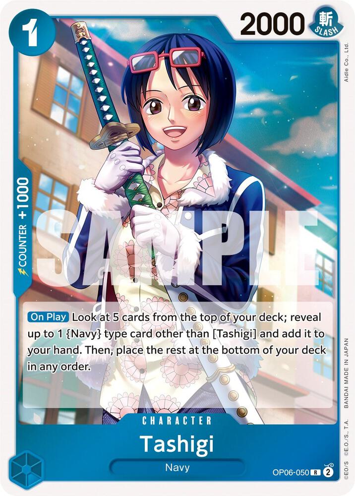 Tashigi R Wings of the Captain OP06-050 NM