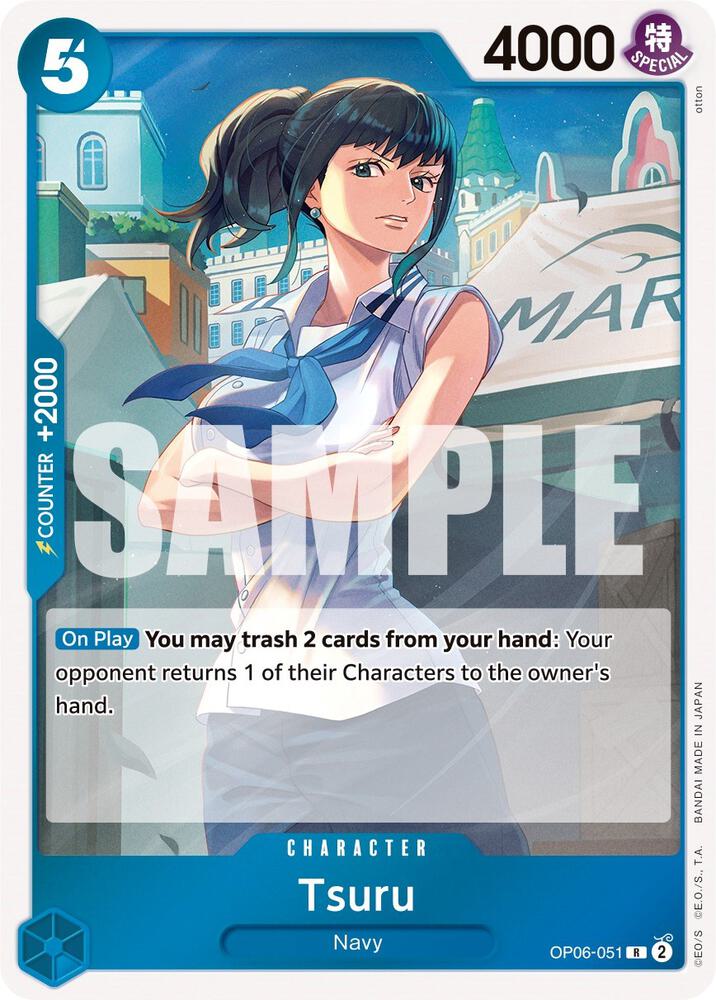 Tsuru R Wings of the Captain OP06-051 NM