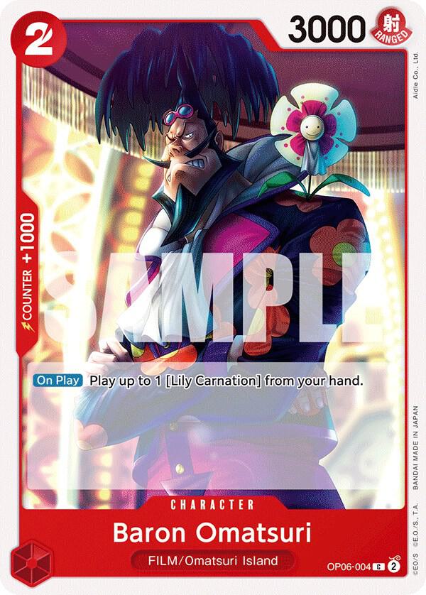 Baron Omatsuri C Wings of the Captain OP06-004 NM
