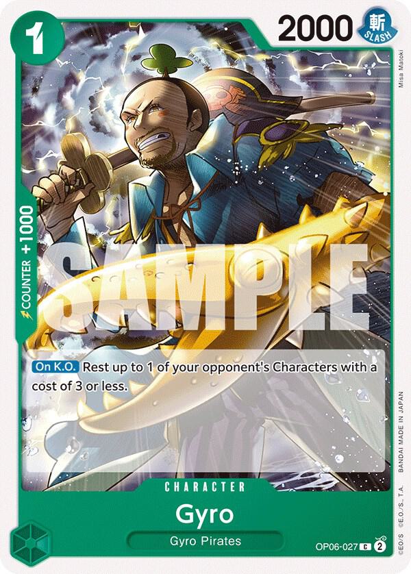 Gyro C Wings of the Captain OP06-027 NM
