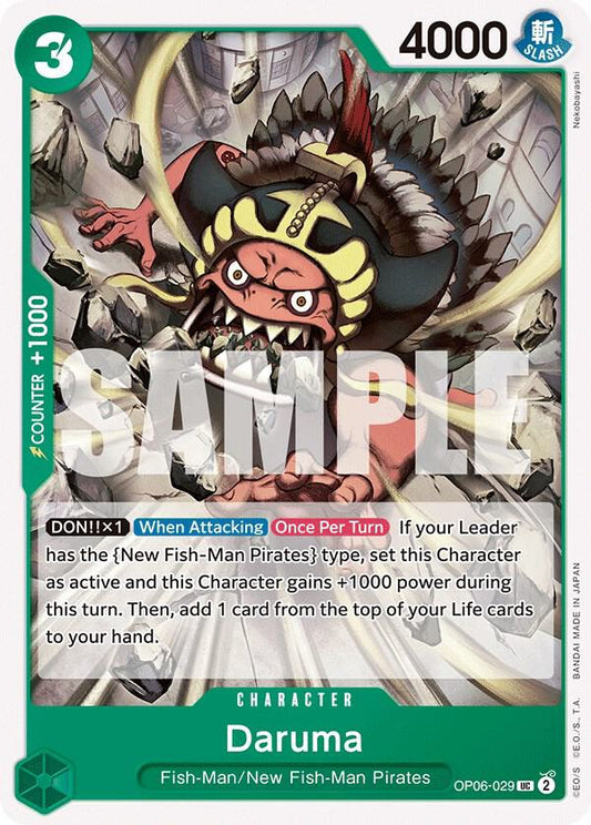 Daruma UC Wings of the Captain OP06-029 NM