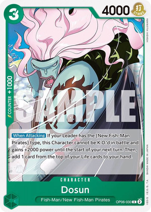 Dosun C Wings of the Captain OP06-030 NM