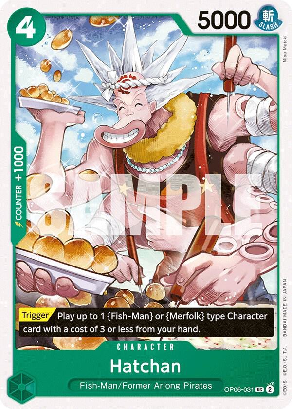 Hatchan UC Wings of the Captain OP06-031 NM