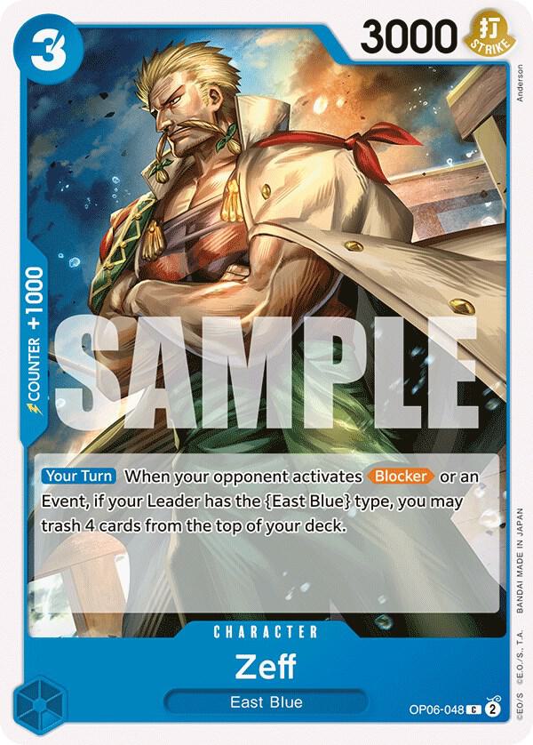 Zeff C Wings of the Captain OP06-048 NM