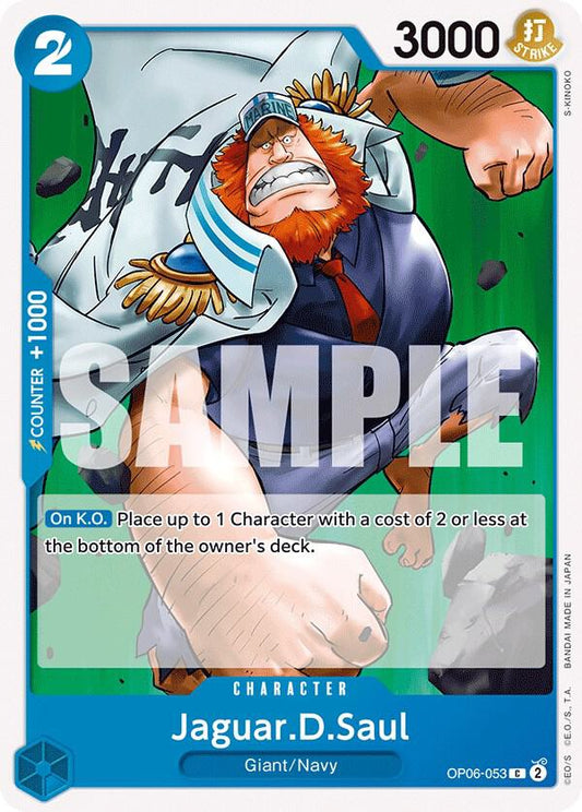 Jaguar.D.Saul C Wings of the Captain OP06-053 NM