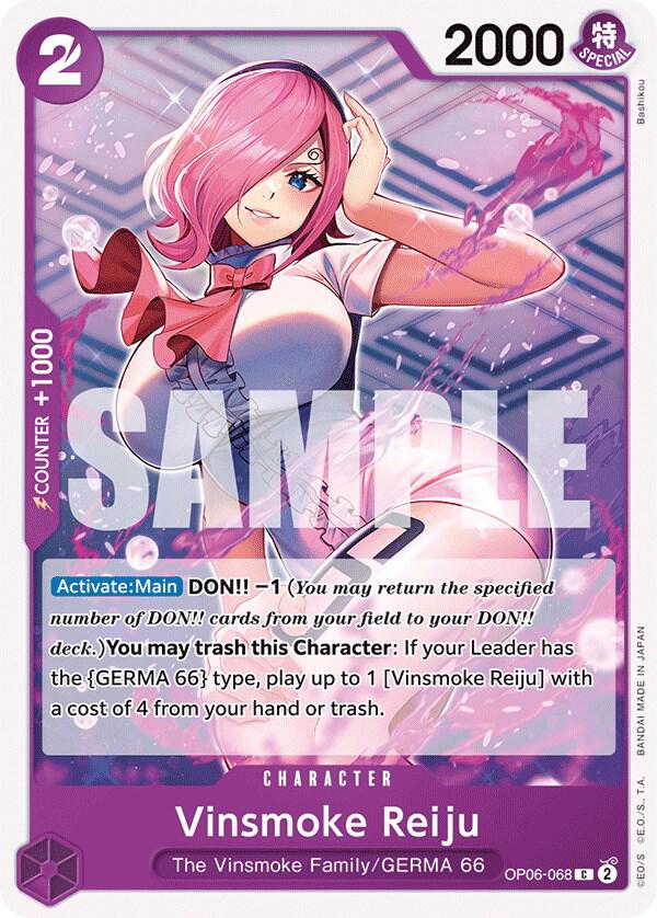 Vinsmoke Reiju (068) C Wings of the Captain OP06-068 NM