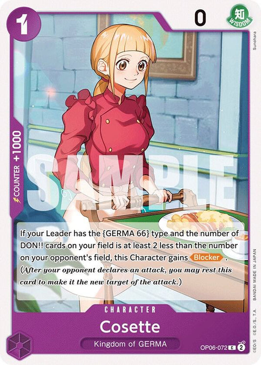 Cosette C Wings of the Captain OP06-072 NM