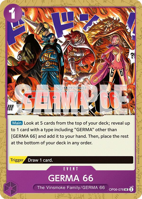 GERMA 66 UC Wings of the Captain OP06-078 NM
