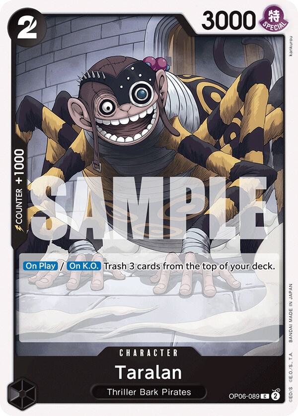 Taralan C Wings of the Captain OP06-089 NM