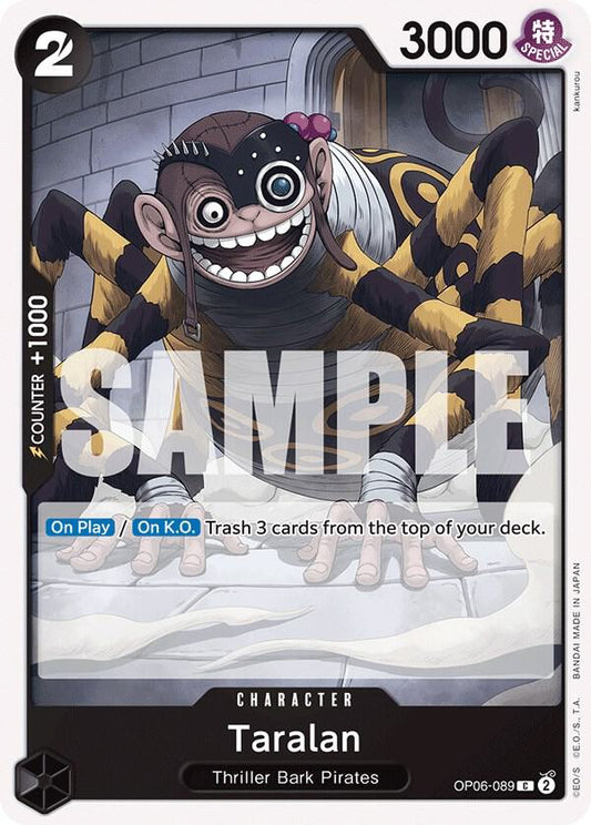Taralan C Wings of the Captain OP06-089 NM