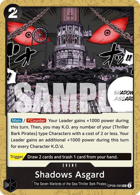 Shadows Asgard UC Wings of the Captain OP06-095 NM