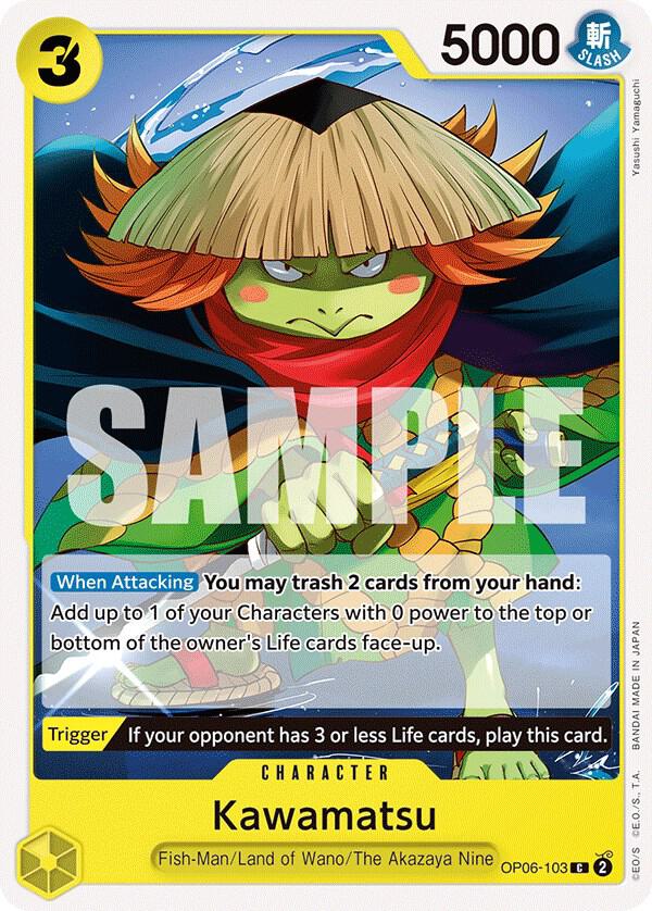 Kawamatsu C Wings of the Captain OP06-103 NM