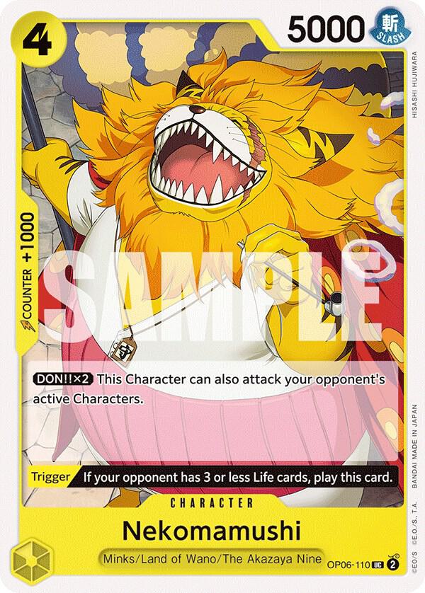 Nekomamushi UC Wings of the Captain OP06-110 NM