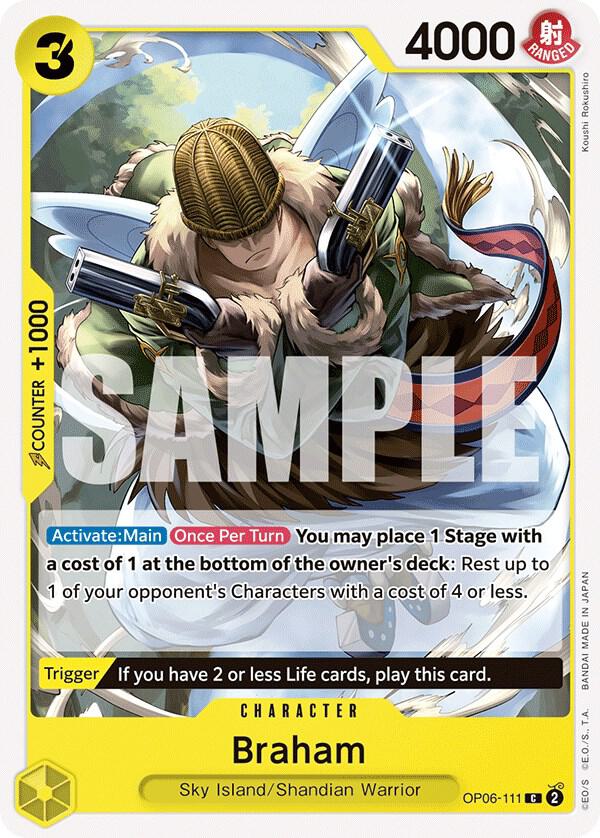 Braham C Wings of the Captain OP06-111 NM