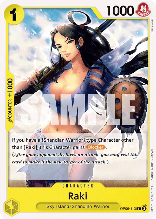 Raki C Wings of the Captain OP06-113 NM