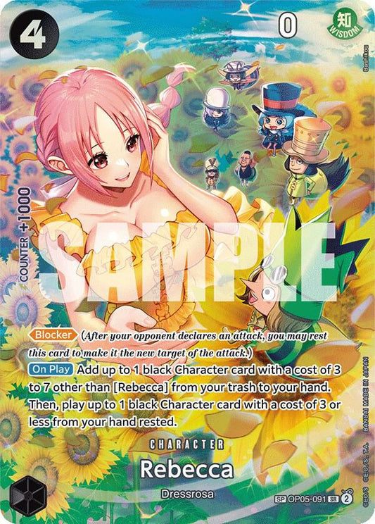 Rebecca (SP) SR Wings of the Captain OP05-091 NM