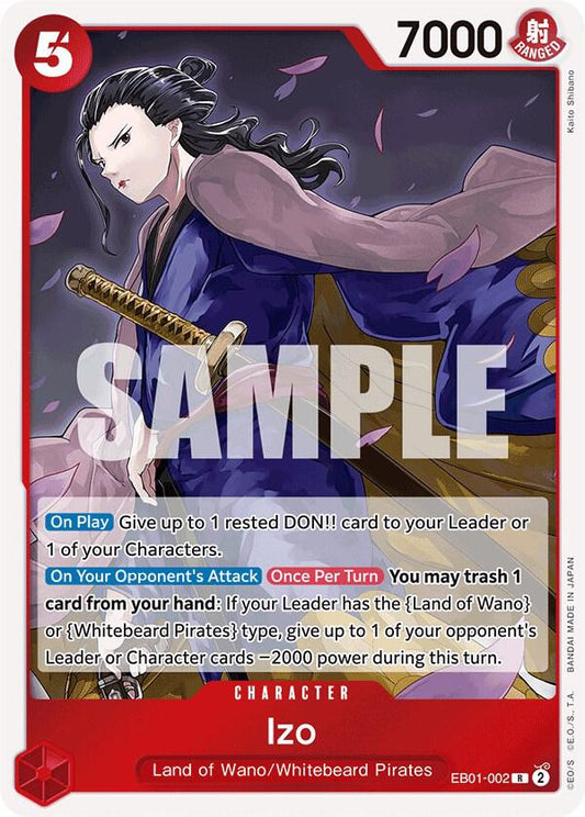 Izo R Extra Booster: Memorial Collection EB01-002 NM
