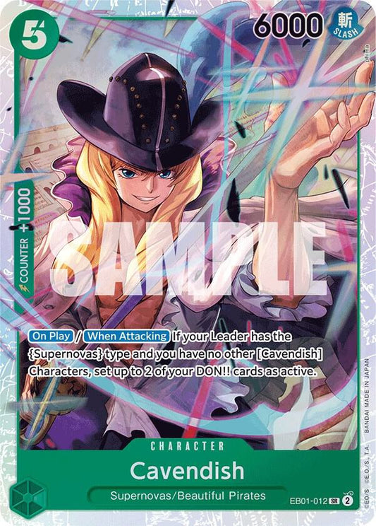 Cavendish SR Extra Booster: Memorial Collection EB01-012 NM