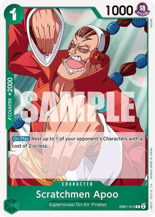 Scratchmen Apoo R Extra Booster: Memorial Collection EB01-015 NM