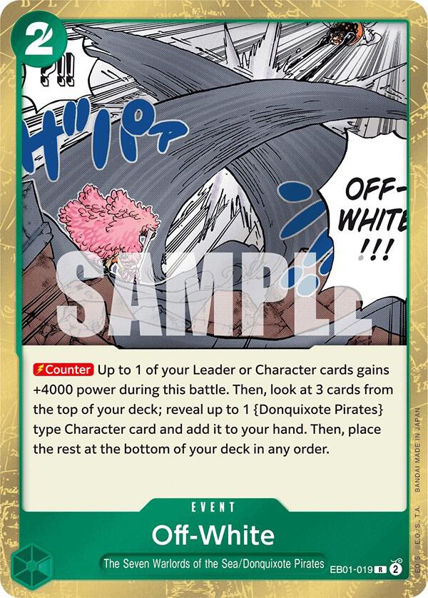 Off-White R Extra Booster: Memorial Collection EB01-019 NM