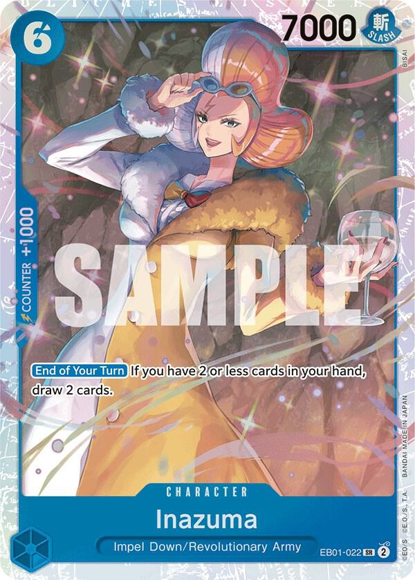 Inazuma SR Extra Booster: Memorial Collection EB01-022 NM
