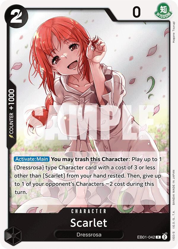 Scarlet R Extra Booster: Memorial Collection EB01-042 NM