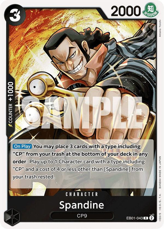 Spandine R Extra Booster: Memorial Collection EB01-043 NM