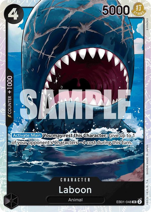 Laboon (048) SR Extra Booster: Memorial Collection EB01-048 NM