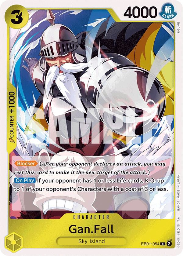 Gan.Fall R Extra Booster: Memorial Collection EB01-054 NM