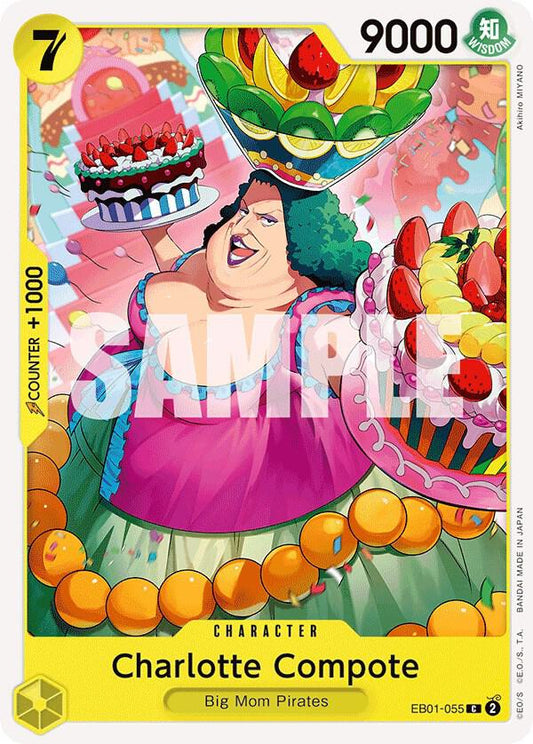 Charlotte Compote C Extra Booster: Memorial Collection EB01-055 NM