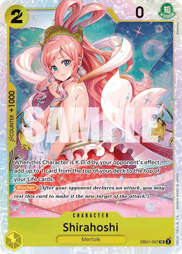 Shirahoshi SR Extra Booster: Memorial Collection EB01-057 NM