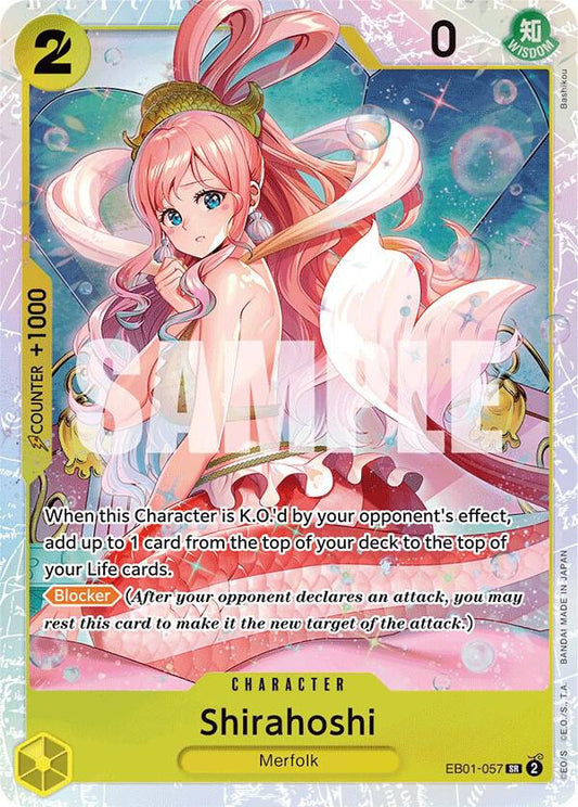 Shirahoshi SR Extra Booster: Memorial Collection EB01-057 NM