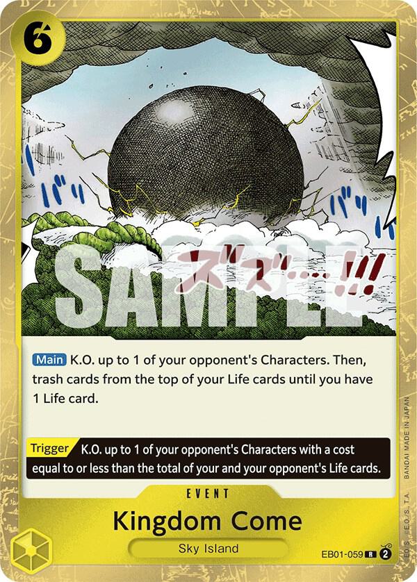 Kingdom Come R Extra Booster: Memorial Collection EB01-059 NM