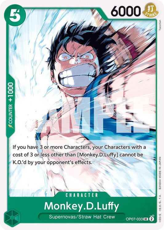 Monkey.D.Luffy (033) UC 500 Years in the Future OP07-033 NM