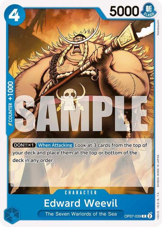 Edward Weevil C 500 Years in the Future OP07-039 NM