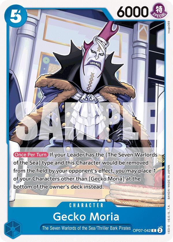 Gecko Moria (042) C 500 Years in the Future OP07-042 NM